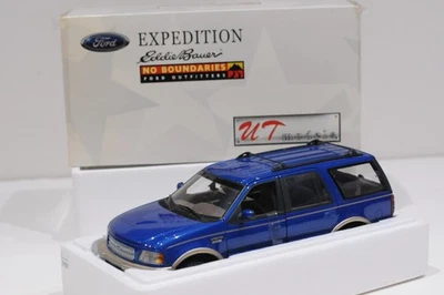 UT MODELS FORD EXPEDITION EDDIE BAUER BLUE SCALE 1:18 DIECAST - Image 1 of 4