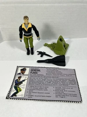 GI Joe Hasbro 1993 General Flagg V2 неполный с картотекой - Изображение 1 из 4