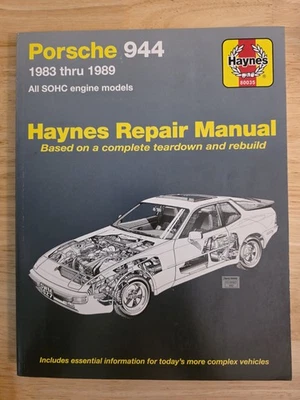 Manual de reparación Porsche 944 SOHC 1983-1989 Foto 1 de 4