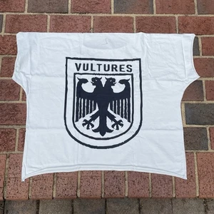 YZY YEEZY Vultures Kanye Gosha Box T-Shirt White Short Sleeve Mens Medium SIZE 2 - Picture 1 of 5