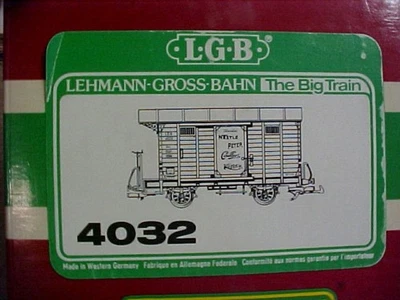LGB 4032 Florsheim Box Car - Image 1 of 4