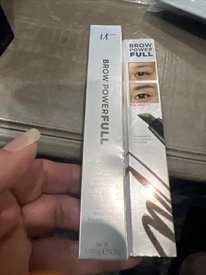 IT Cosmetics Brow PowerFULL Universal TAUPE Eyebrow Pencil Full Size 0.012/.35g - Image 1 of 4