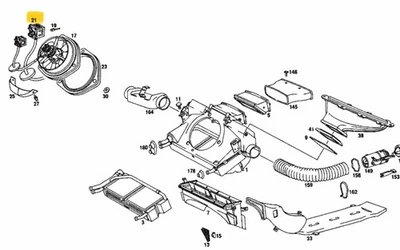 MERCEDES W114 W115 RESISTENZA VENTOLA CLIMATIZZATORE AUTOMATICO OEM A1158210451 - Imagen 1 de 4