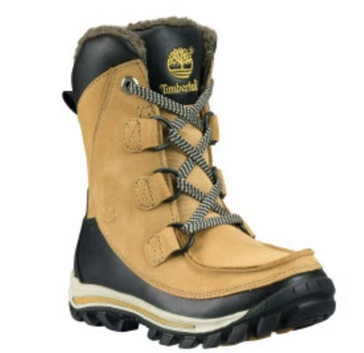 Timberland Chillberg Impermeable Bota Media Trigo Nubuck Niño Pequeño Talla 4 Niño Niña Zapato Foto 1 de 4