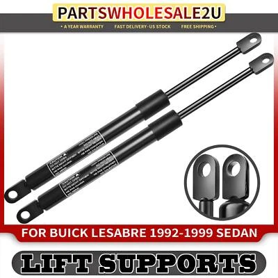 2x Front Hood Lift Supports Shock Struts for Buick LeSabre Sedan without clips - Image 1 of 4
