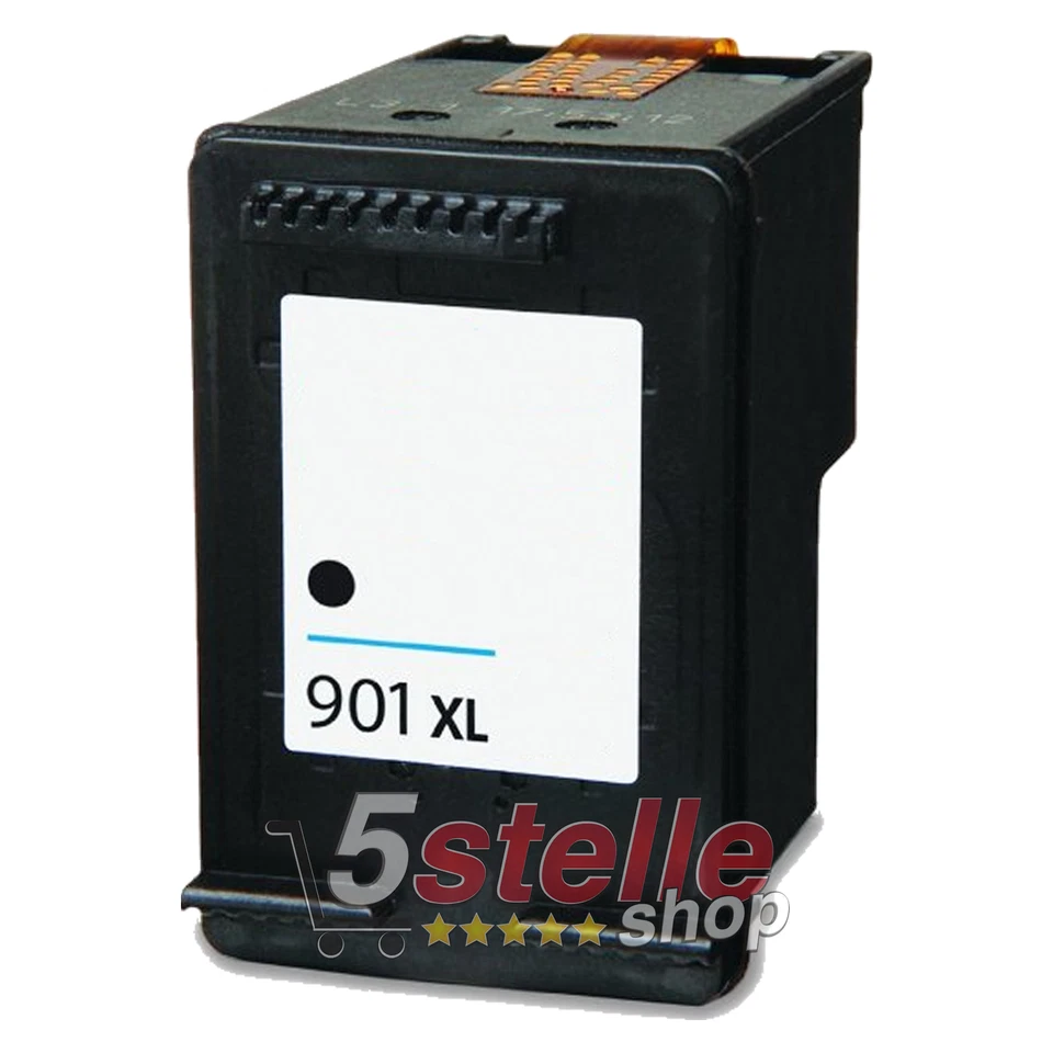 CARTUCCIA NERO 901 XL PER HP OFFICEJET J4500 J4524 J4535 J4580 J4585 J4624 J4680 - Immagine 1 di 1