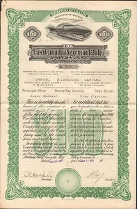 RARE => EAST CANADA POWERLAND PULP CY (QUEBEC CANADA) (G) - Picture 1 of 1
