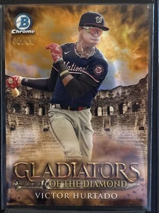 2024 Bowman Chrome Victor Hurtado Gladiators Of Diamond Refractor /50 GOTDVH - Picture 1 of 4