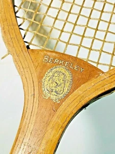 E. I. Horsman "Berkeley" Antique Tennis Racquet - was Jeanne Cherry's - Picture 1 of 12