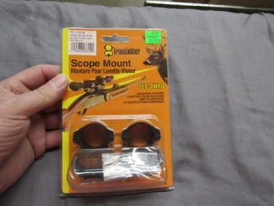 IRONSIGHTER  Model 712 M see-thru scope rings Mossberg 835 pump/ 500 post 97 - Image 1 of 4