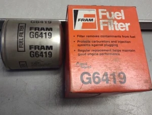 Fram Fuel Filter # G6419 # JG6419 U.S.A.made - Foto 1 di 4