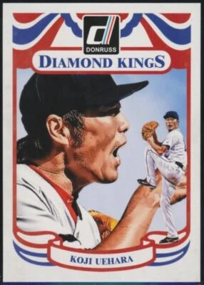 2014 Donruss Koji Uehara Diamond Kings Boston Red Sox #216 - Image 1 of 2