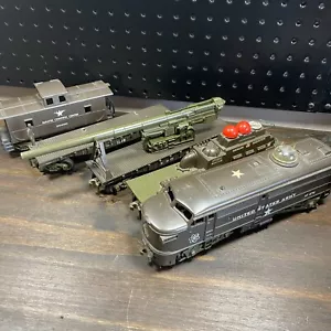 Vintage Kusan KMT KF-110 U.S. Army Atomic Train Set - ungetestet - LESEN - Bild 1 von 18