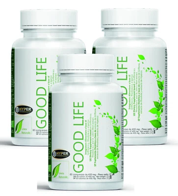HYPER GOOD LIFE integratore con IPERICO RODIOLA GRIFFONIA 3 confezioni da 60CPR