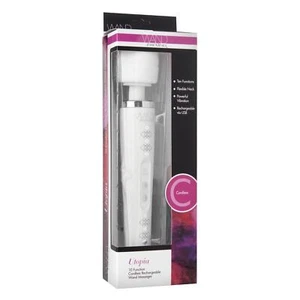 Utopia 10 Function Cordless Rechargeable Wand Massager - Picture 1 of 2