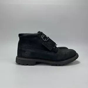 Timberland Nellie Black Leather Waterproof Chukka Casual Boot Women's Size 6M - Picture 1 of 10