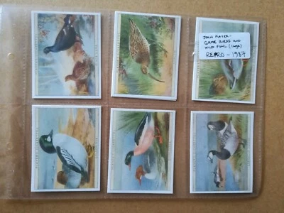 John Player-Game Birds & Wild Fowl(large)-REPRO(1987)-Full set of 25 in sleeves - Image 1 of 4