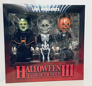Season of the Witch 3 pack Living Dead Dolls Halloween 3 LDD 10” Mezco Brand New