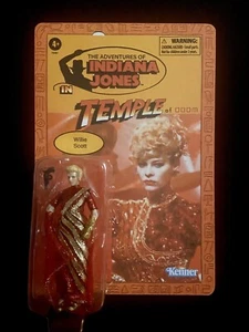 Indiana Jones™ RETRO COLLECTION Willie Scott (Club Obi-Wan) KENNER Cardback - Picture 1 of 3