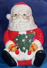 Vintage 1997 Gibson Housewares Christmas Santa Claus Cookie Jar