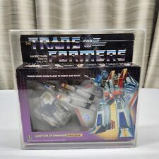 1984 TRANSFORMERS STARSCREAM G1 PRE-RUB - TM BOX - Unused Sticker Sheet