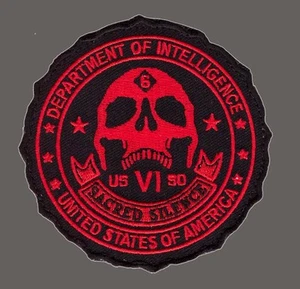 PARCHE GANCHO 3,5 PULGADAS DEPARTAMENTO DE DEFENSA SILENCIO SAGRADO INTELIGENCIA - Imagen 1 de 1