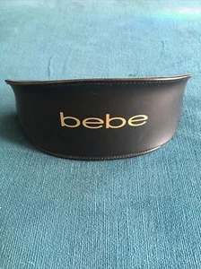 Bebe Sunglasses Eyeglasses Case Large Black - Picture 1 of 4