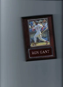 RON GANT PLAQUE BASEBALL ST LOUIS CARDINALS MLB   C - Picture 1 of 1