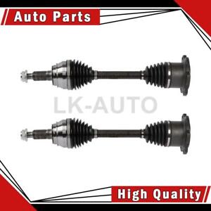 CV Joints Front 2 Of CV Axle Shafts For Chevy Avalanche