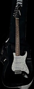 Starcaster Electric Guitar - Black - Picture 1 of 9