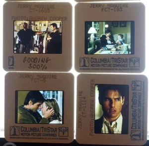 Vintage Photo 1996 Tom Cruise Renée Zellweger Cuba Gooding Jr. 35mm slides - Picture 1 of 1