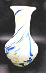 7" MURANO STYLE ART GLASS Vintage Vase  - Picture 1 of 6