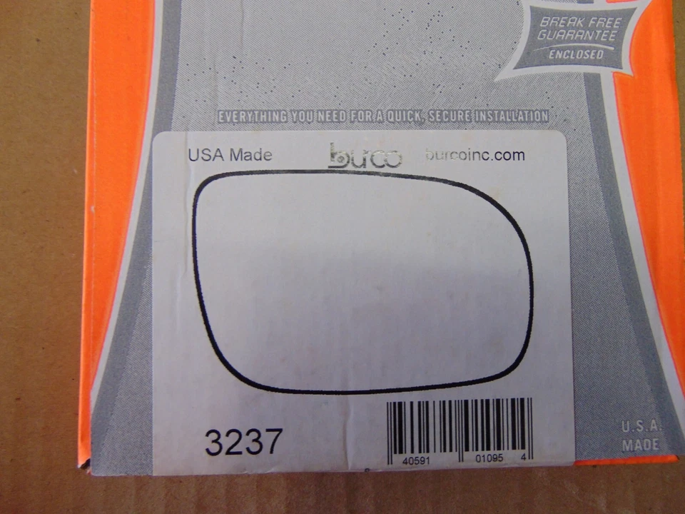 Vidro espelhado lateral direito do passageiro Chevrolet Venture Silhouette # 3237 - Imagem 1 de 1