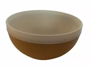 Royal Satin Therm-O-Ware Schüssel isoliert kleine Ernte Gold Mitte des Jahrhunderts Vintage - Bild 1 von 3