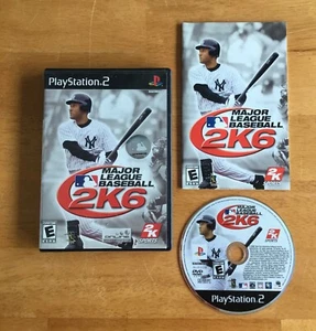 Videojuego Major League Baseball 2K6 PlayStation 2 PS2 CIB Completo Probado - Imagen 1 de 3