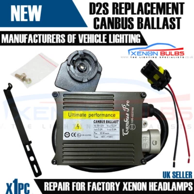 REPLACEMENT D2S D2R D2C XENON HID SLIM BALLAST holder kit CANBUS  UK STOCK - Image 1 of 4