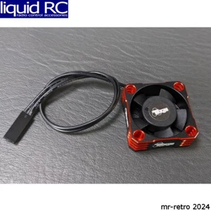 Tekin TT3861 30x30x10 Hiflow Aluminum Cooling Fan (Black/Red) - Picture 1 of 2