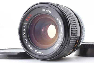 RARO "A" cóncavo [EXC + 5] Canon FD 35mm F2 S.S.C. Lente MF montaje FD de Japón - Imagen 1 de 4