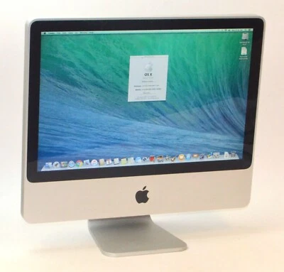Apple iMac (E 2008, 20") 2.4gHz Core 2 Duo, 6 GB RAM, 250GB HD *Used* MB323LL - Image 1 of 4