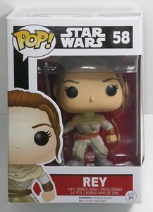 Funko POP! Star Wars The Force Awakens Rey Vinyl Bobblehead Figure #58 - Picture 1 of 4