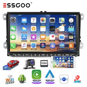 9" Autoradio Android 13 GPS Navi 2G+64G Per VW GOLF 5 6 Passat Touran Tiguan EOS - Foto 1 di 16