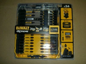 DEWALT 34 Piece FLEXTORQ™ Screwdriver Bit Set In A TOUGH CASE+ DT70746T-QZ - Picture 1 of 1