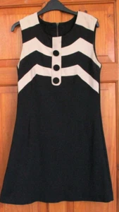 mod / 60s dress size 10 ( AA603 ) - Picture 1 of 2