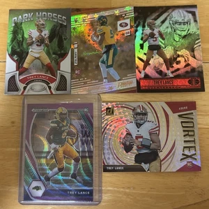 Trey Lance 5 Karten Lot (4 RC’s) Prizm, Donruss, Prestige, Illusions + 2022 Insert - Bild 1 von 6