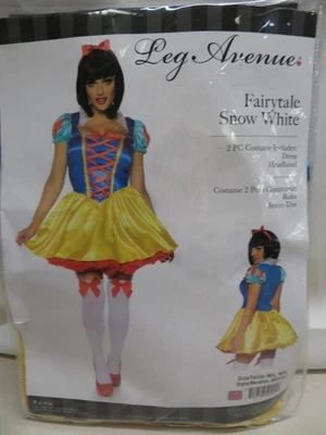 Leg Avenue Fairytale Snow White Halloween Costume Dress Medium/Large - Image 1 of 3