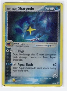 Team Aqua's Sharpedo - Holo Rare Team Magma vs Team Aqua 5/95 HP - Picture 1 of 2