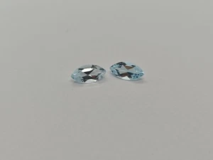 Sky Blue Topaz 10×5 mm Marquise Faceted Loose Gemstone - Picture 1 of 6