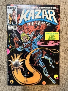 Ka-Zar the Savage #34 1984 Marvel Comics Comic Book  - Picture 1 of 3