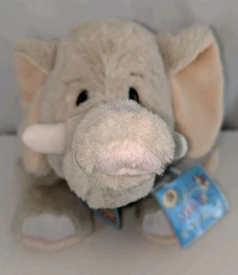 Super Cute! Ganz Webkinz Velvety Elephant HM167 Unused Code - Image 1 of 4