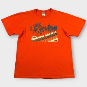 VTG Uptown Classic Shirt Mens Large 2006 Austin Texas IBM Running 00s Tee Y2K - Picture 1 of 10